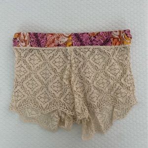 Maaji lace shorts